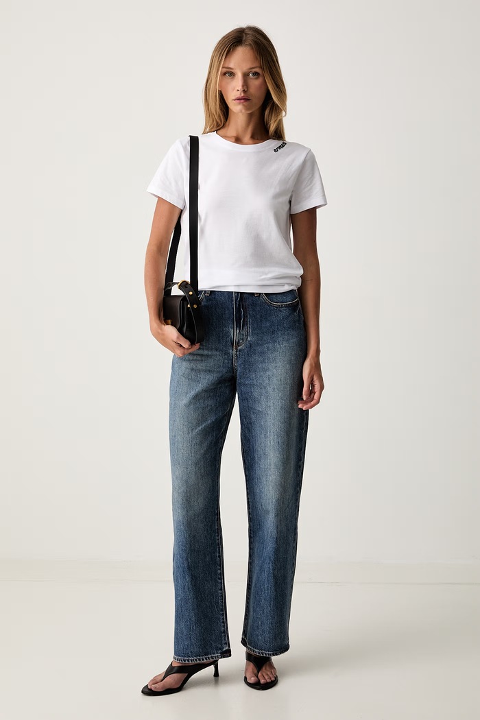 Armani Exchange футболка для женщин из хлопка XW003260.AF10356 белый AW26