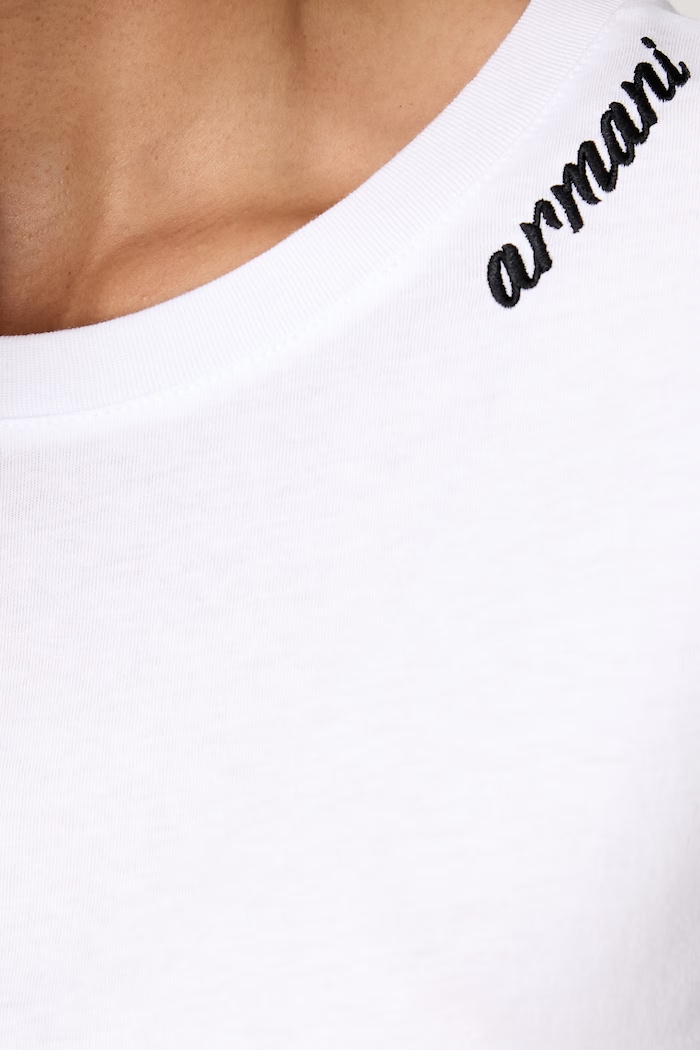 Armani Exchange tričko dámske bavlnené XW003260.AF10356 biela