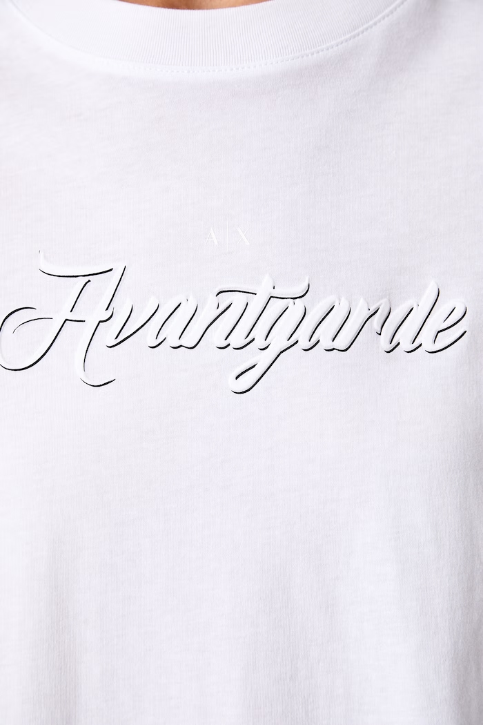 Armani Exchange тениска дамска от памук XW002808.AF10356 бял
