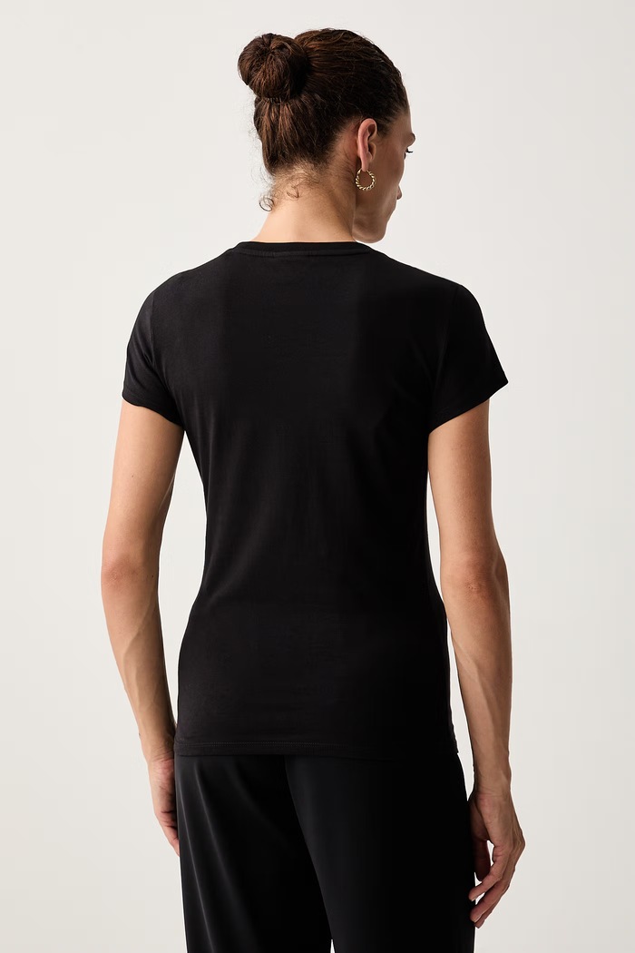 Odjeća Armani Exchange majica za žene od pamuka XW002768.AF10356 crna