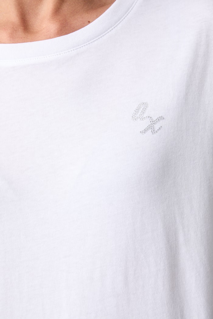 Armani Exchange футболка жіноча бавовняна XW002767.AF10356 білий