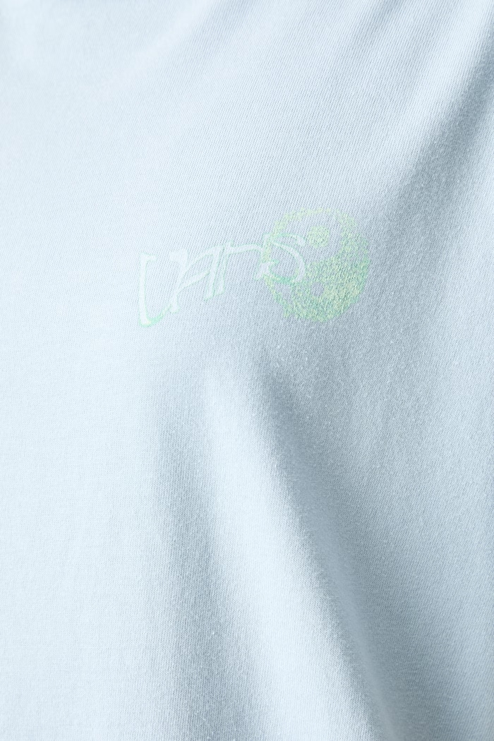 Vans T-shirt oversize damski bawełniany VN00109CH901 niebieski