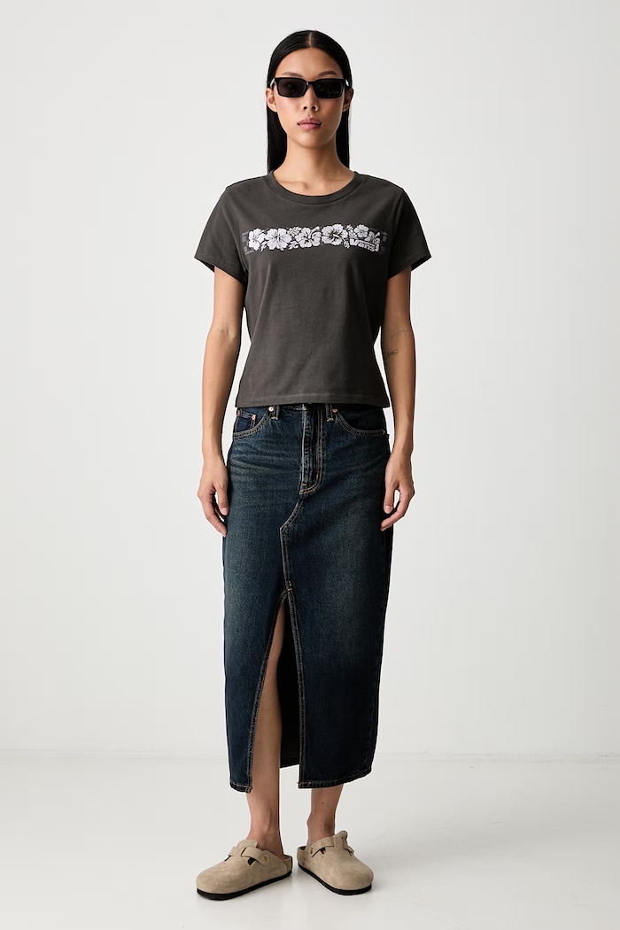 Vans T-shirt damski bawełniany VN000WRSEMV1 szary AW26