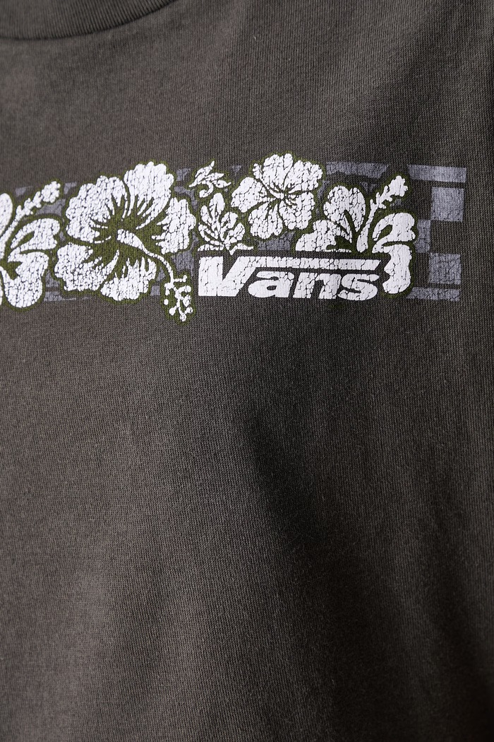 Vans T-shirt damski bawełniany VN000WRSEMV1 szary