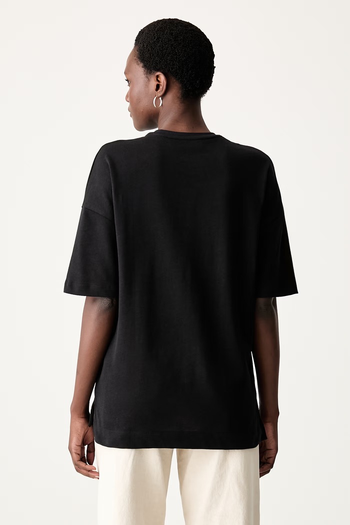 Odzież Trussardi T-shirt damski bawełniany G0286000327N czarny