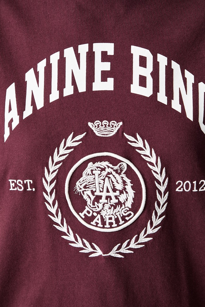 Anine Bing JAYLIN T-shirt bawełniany damski A.08.12695.BGN28
