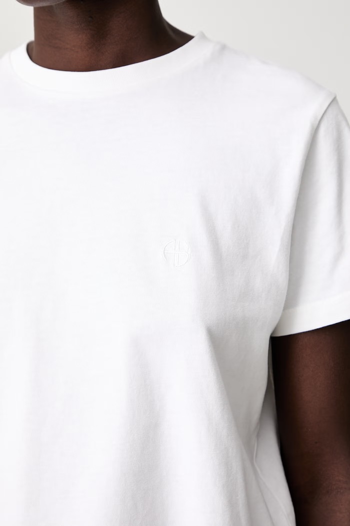 Anine Bing SHELLEY T-shirt bawełniany damski A.08.12680.WTI26
