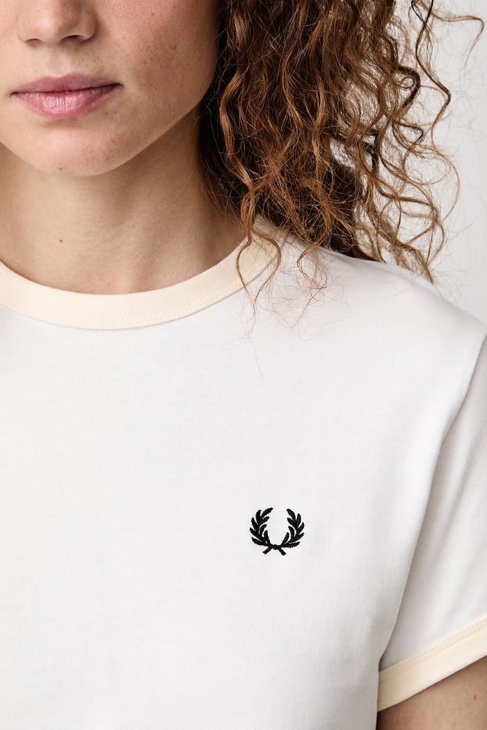 Fred Perry T-shirt damski bawełniany G3157.129