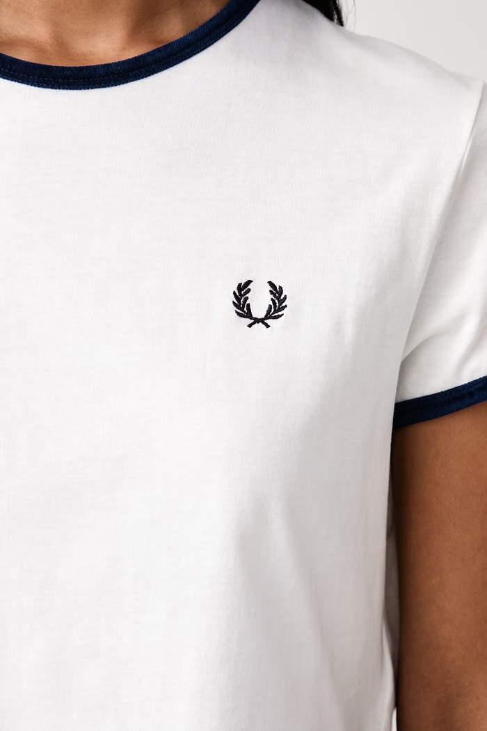 Fred Perry T-shirt damski bawełniany G3168.129