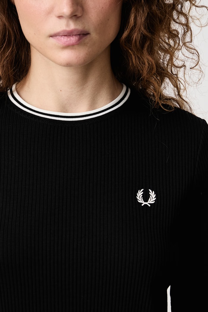 Fred Perry T-shirt damski z bawełną G3165.102