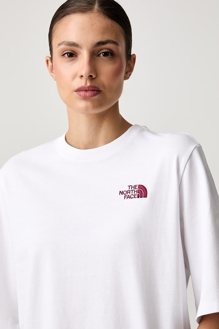 The North Face T-shirt damski bawełniany Hike Picnic biały NF0A8JABFN41