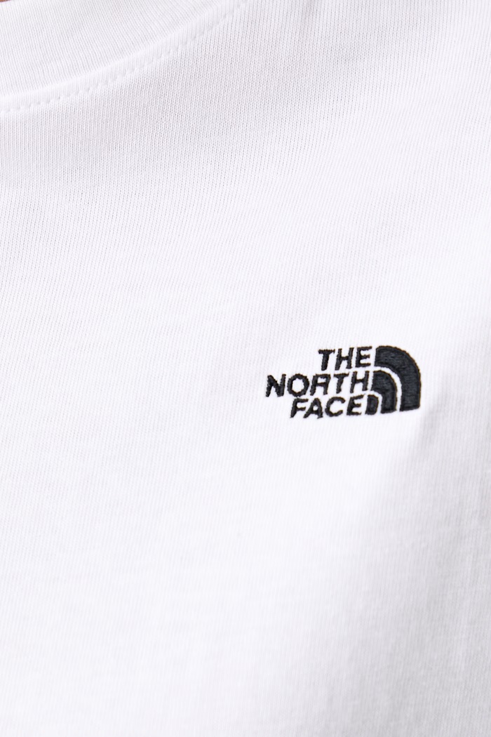 The North Face oversize t-shirt γυναικείο βαμβακερό Essential NF0A8H71FN41 λευκό