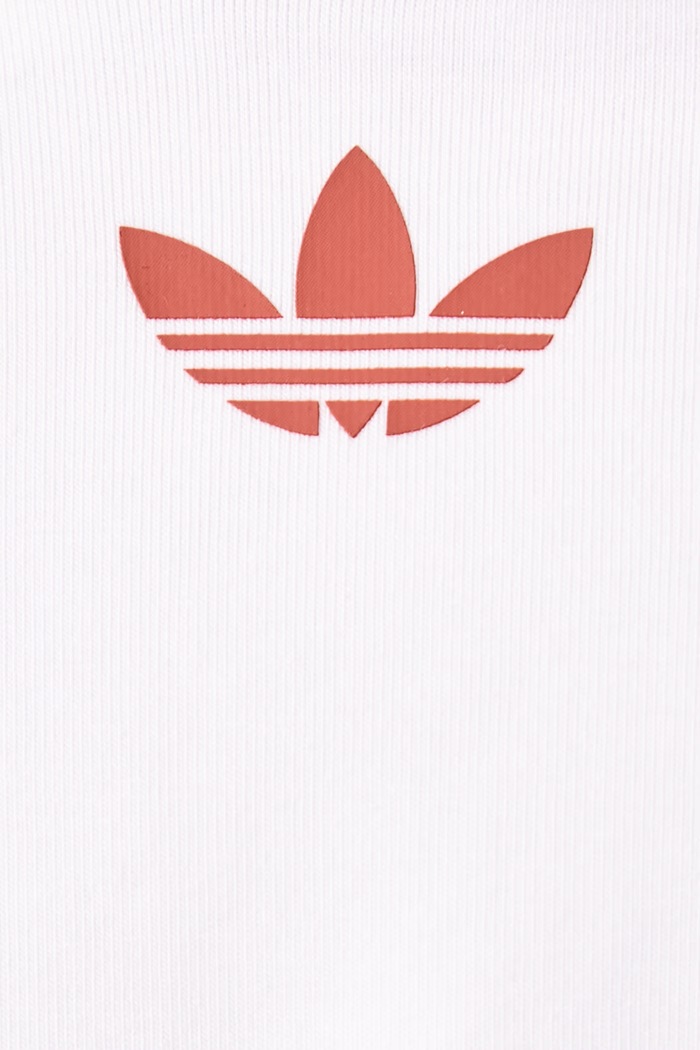 Tričko dámske s bavlnou adidas Originals biela LE8330