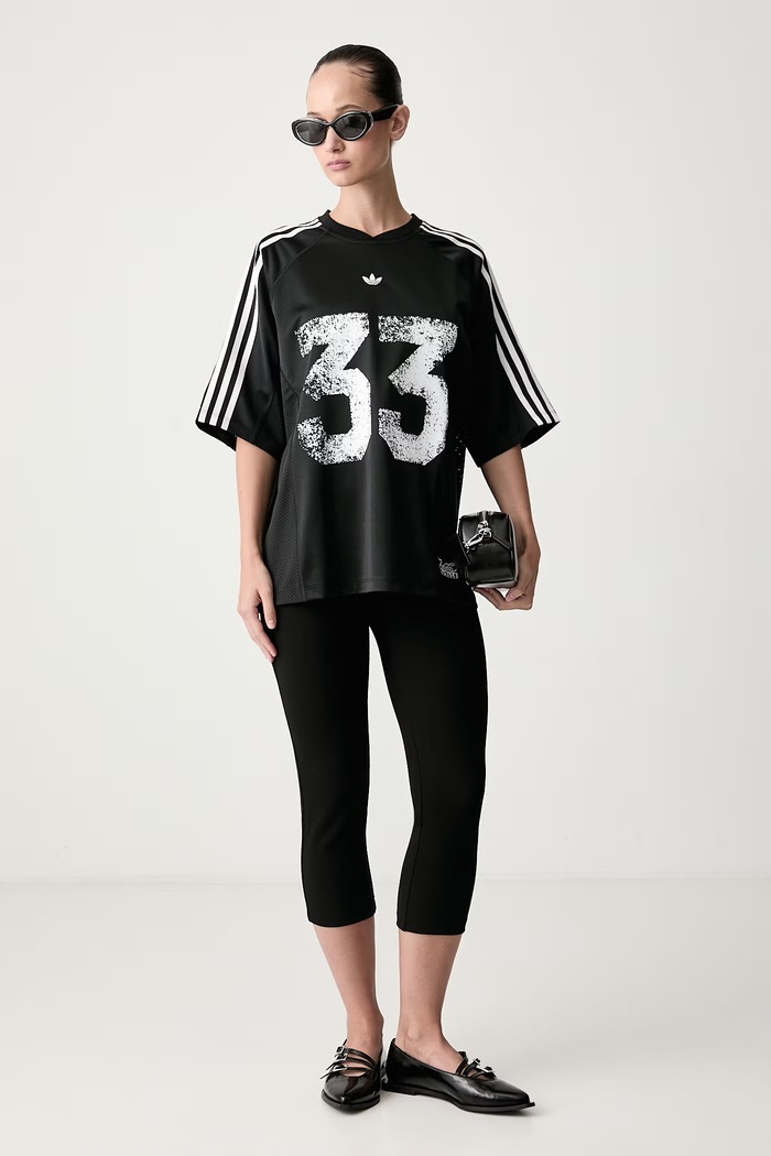 adidas Originals Футболка жіноча LE8312 чорний AW26