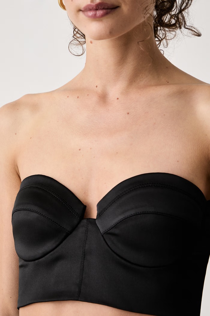 Top damski Elisabetta Franchi TO06966E2 czarny