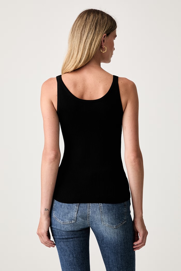 Odzież Elisabetta Franchi top damski z wełną TK03B66E2 czarny