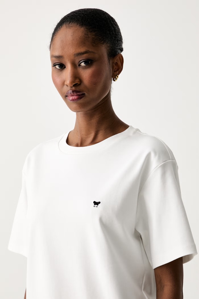 Weekend Max Mara T-shirt damski bawełniany WKDSALA biały 2625976051600