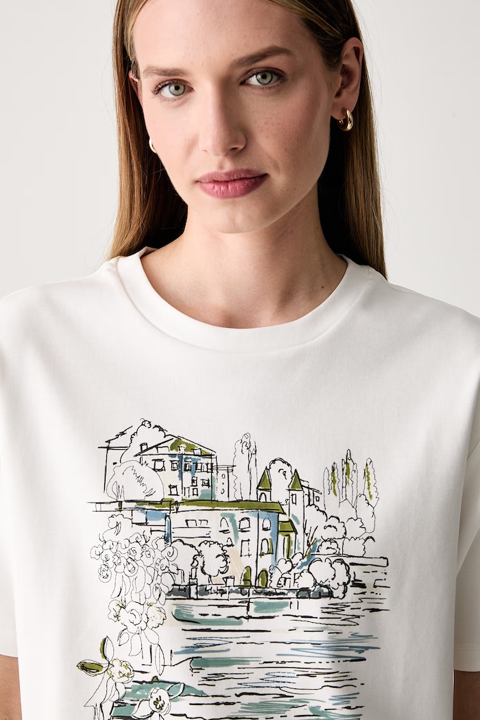 Weekend Max Mara T-shirt damski bawełniany WKDSALA biały 2625976051600
