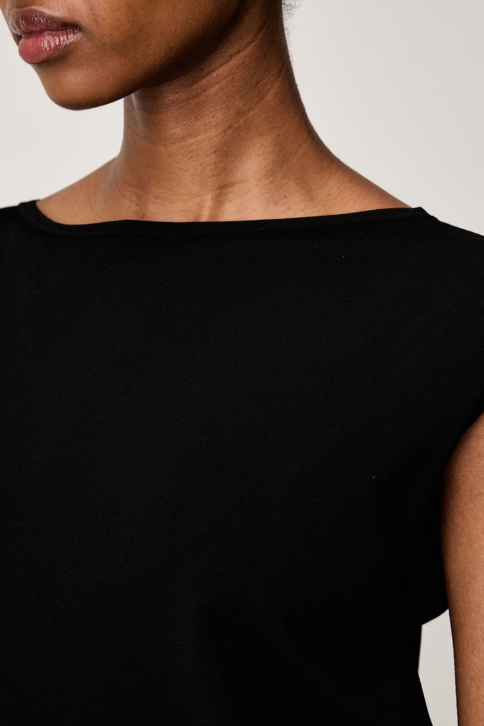 Weekend Max Mara top damski z wiskozy WKDBELLA 2625366031600 czarny
