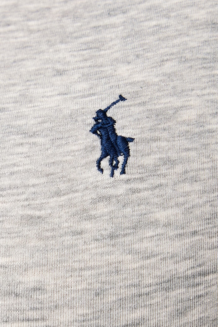 Body damskie z bawełną Polo Ralph Lauren szary 4P0832