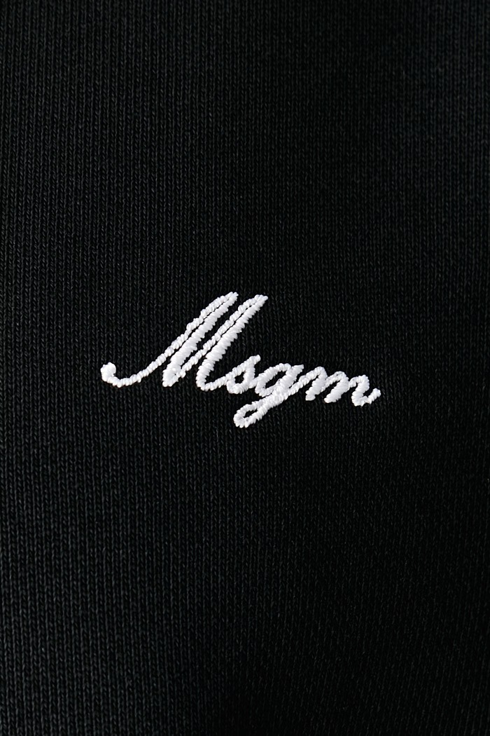 T-shirt γυναικείο βαμβακερό MSGM μαύρο 4141MDM114.267799