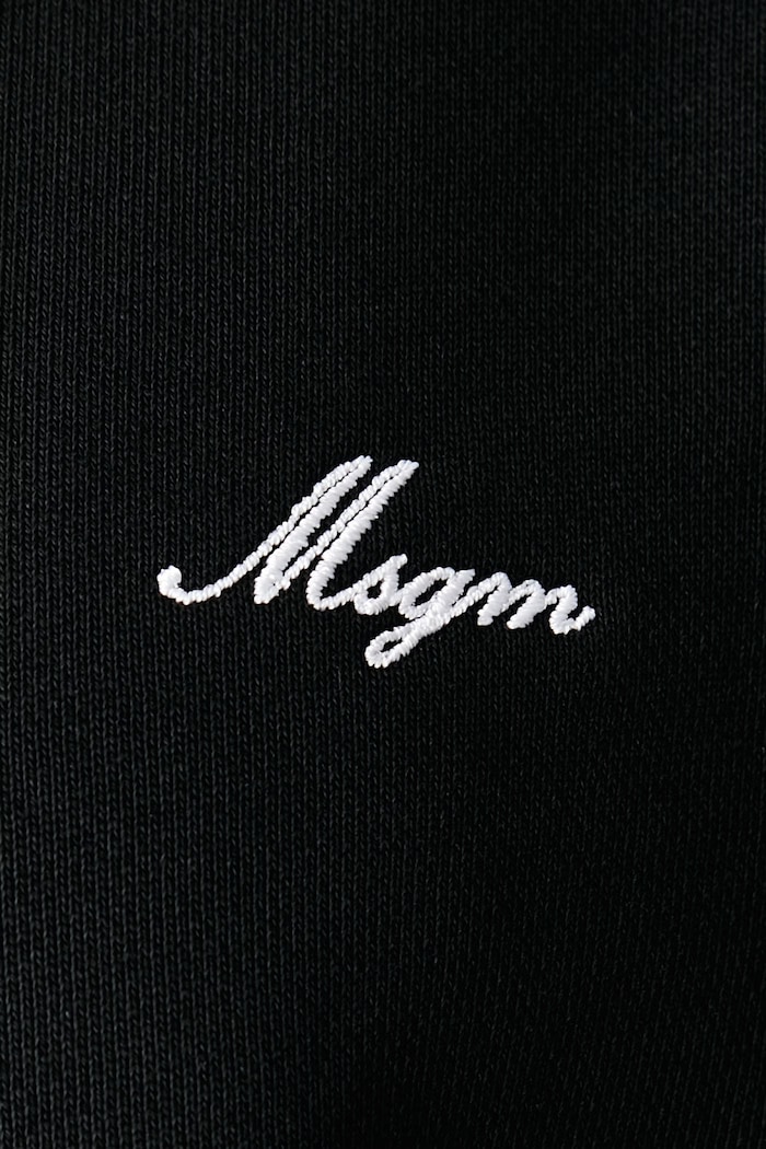 T-shirt γυναικείο βαμβακερό MSGM μαύρο 4141MDM114.267799