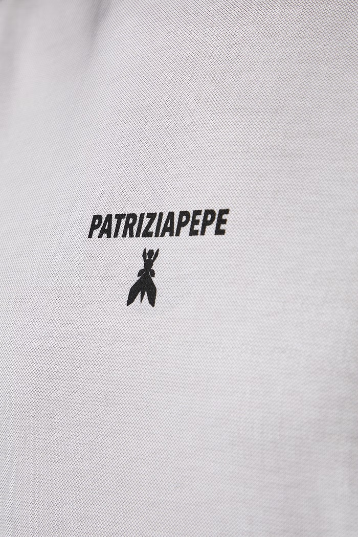 Patrizia Pepe T-shirt damski 8M0286.J0073 biały