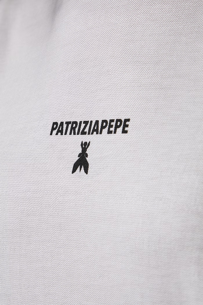 Patrizia Pepe T-shirt damski 8M0286.J0073 biały