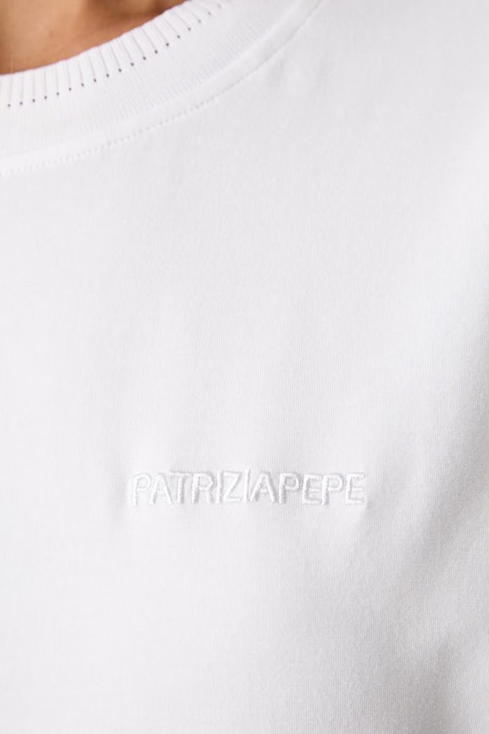 Patrizia Pepe T-shirt damski bawełniany 8M0113.J0053