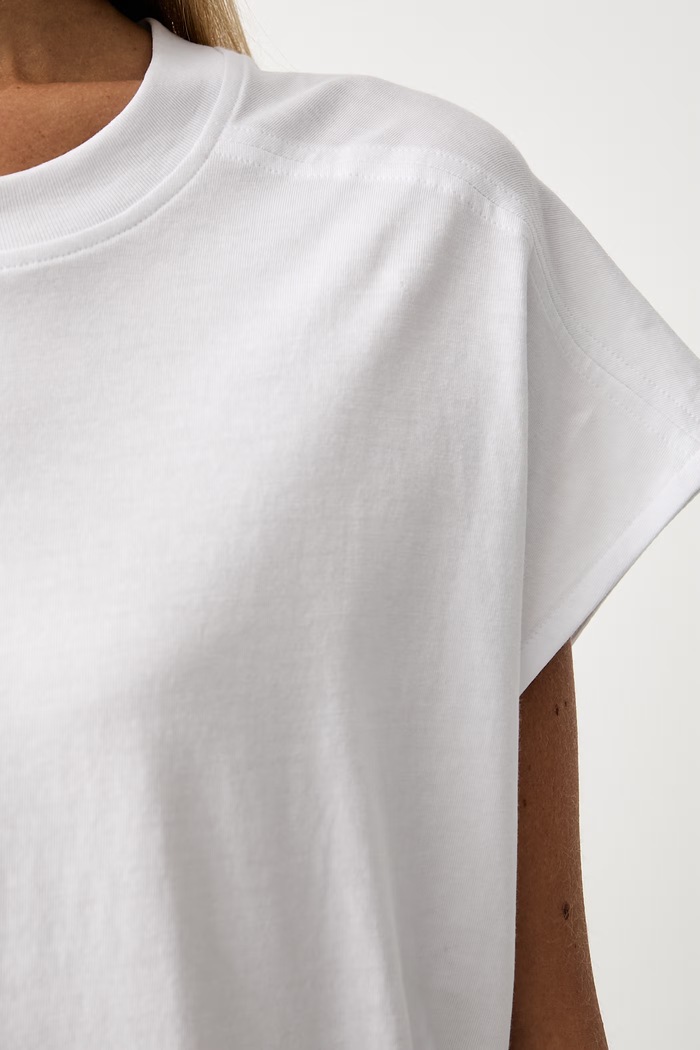 Patrizia Pepe T-shirt damski bawełniany 8M0103.J0038 biały