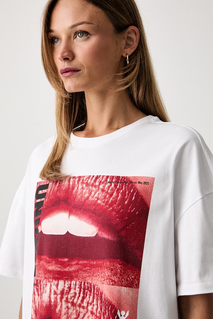 Patrizia Pepe T-shirt damski bawełniany biały 8M0088.J0035
