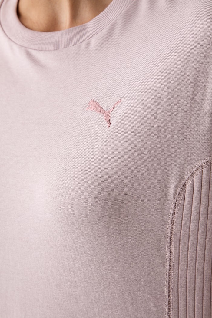 Puma T-shirt damski bawełniany HER 694030 różowy