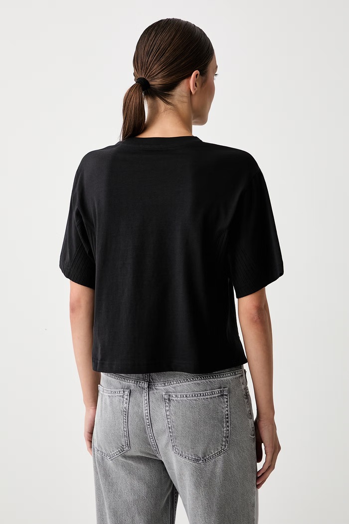 Odzież Puma T-shirt damski bawełniany HER 694030 czarny