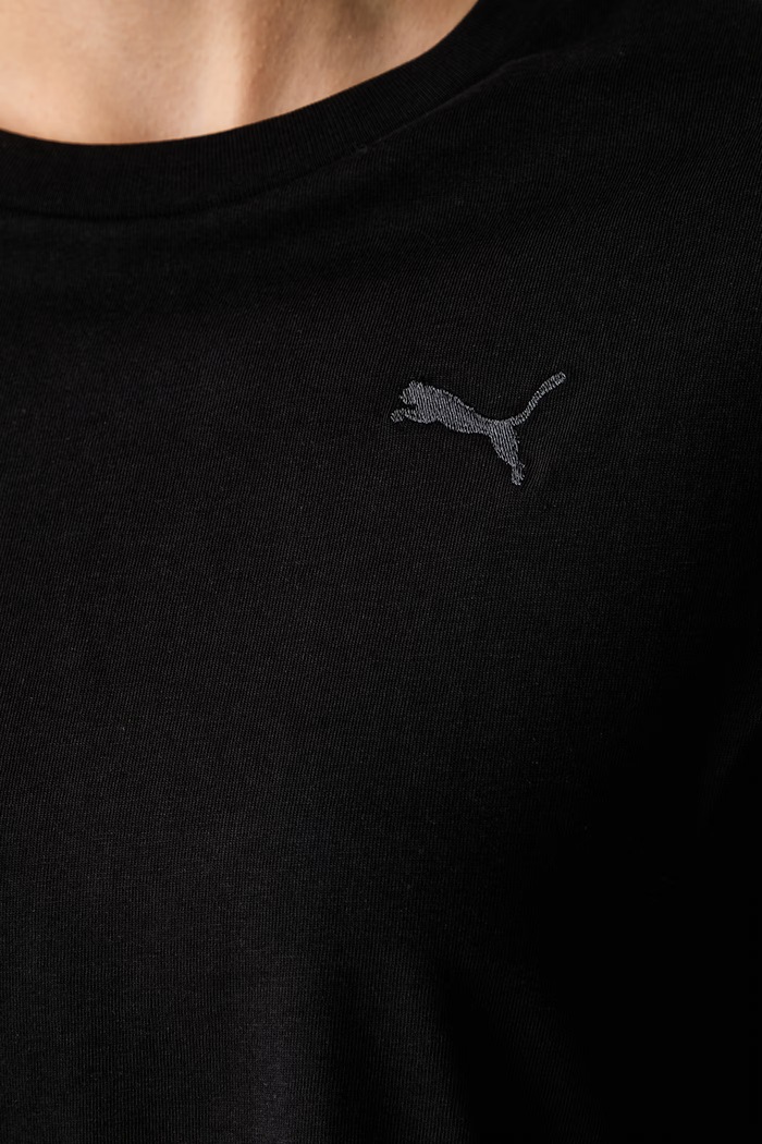 Puma T-shirt damski bawełniany HER 694030 czarny