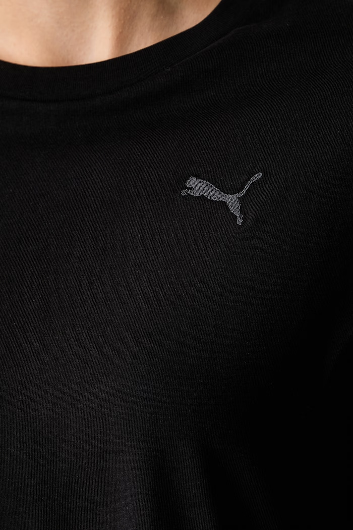 Puma T-shirt damski bawełniany HER 694030 czarny