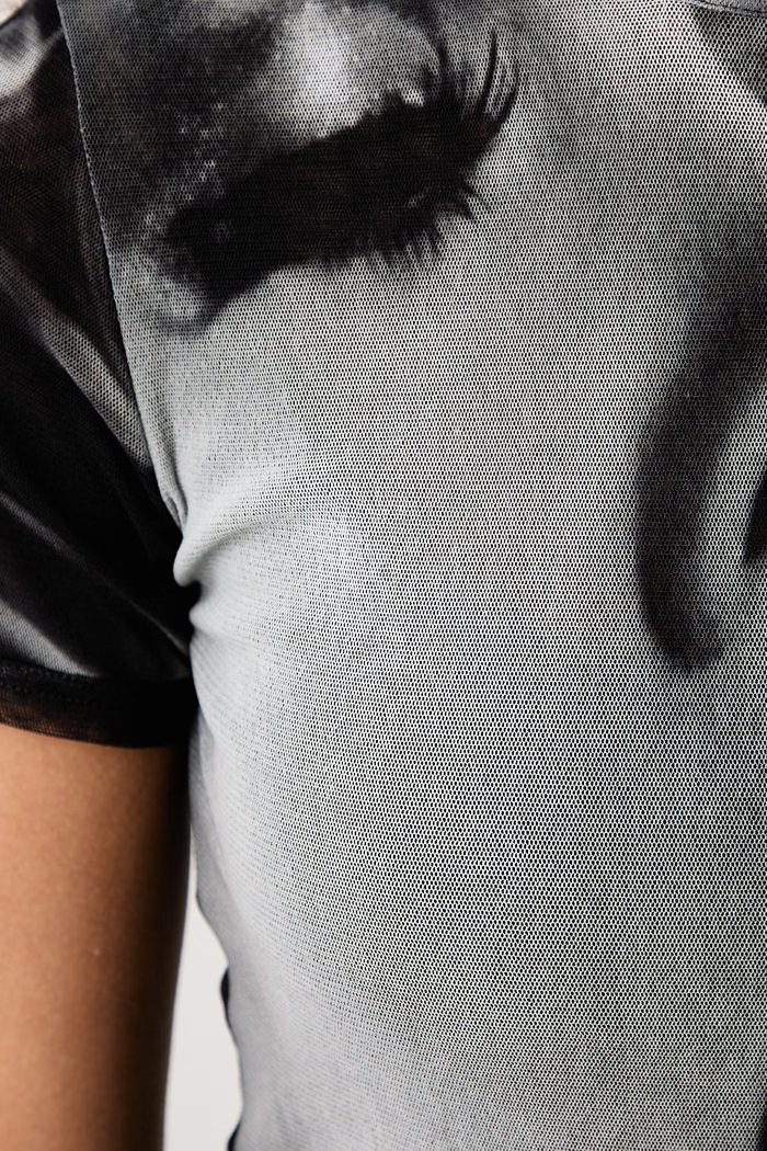 Jean Paul GAULTIER Smoking Women T-shirt damski 26.04.W.TO559.M031P