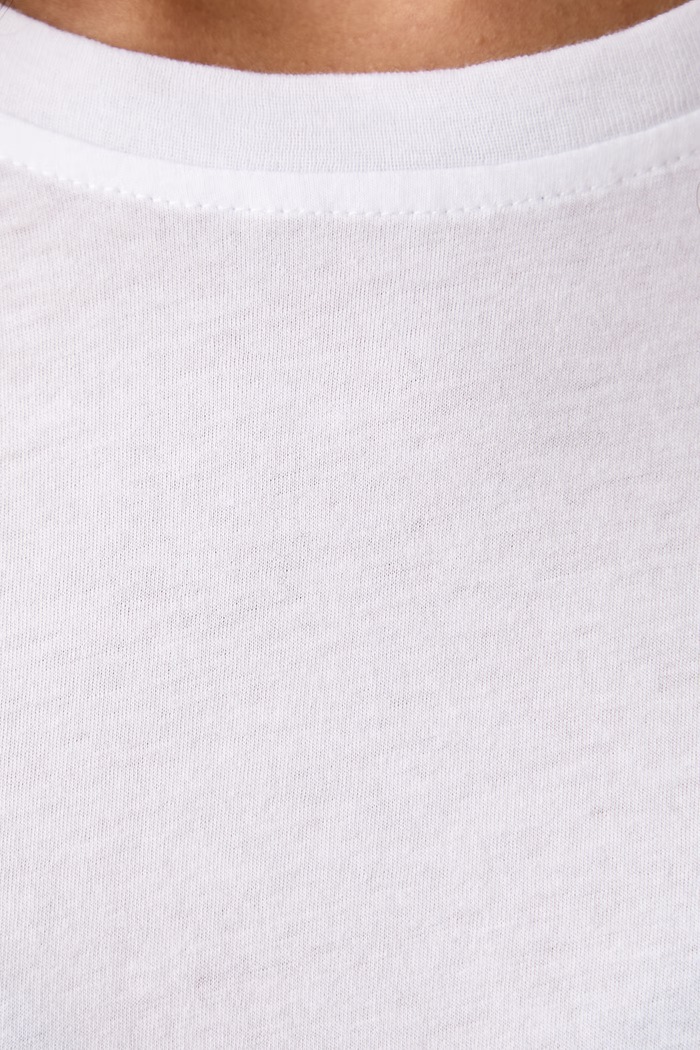 T-shirt damski bawełniany American Vintage biały APO02E