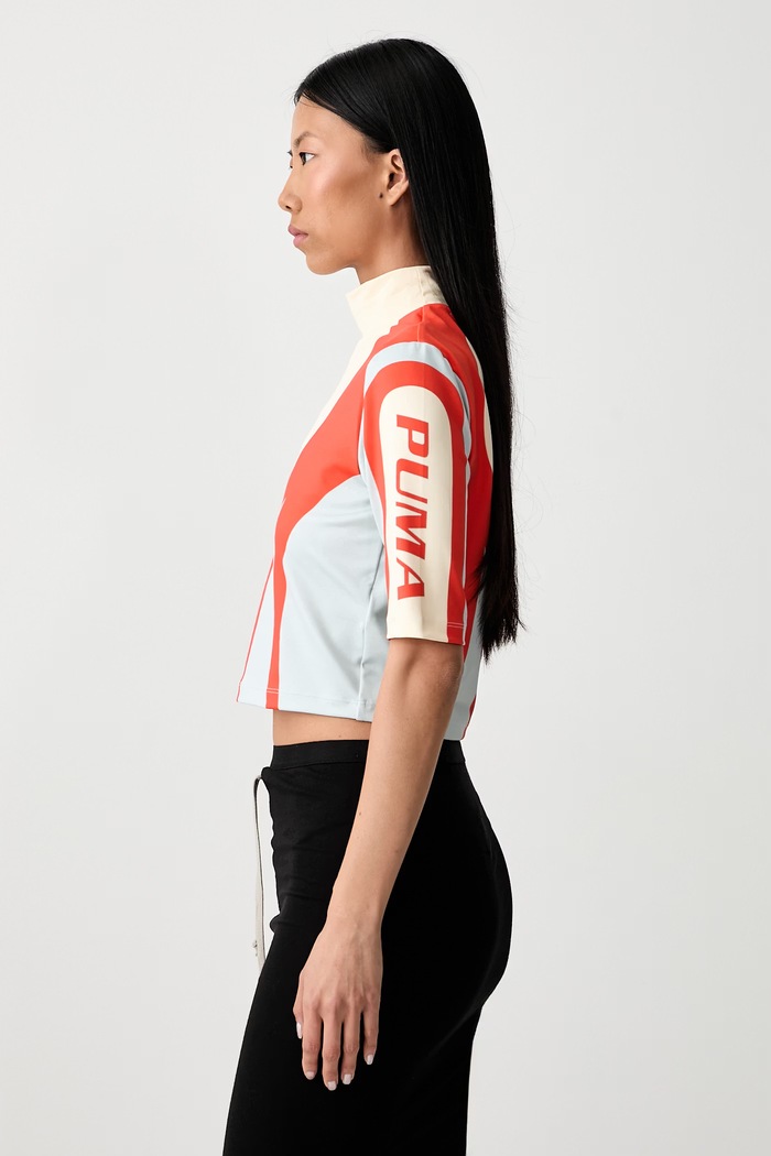 Puma FUTURE PUMA ARCHIVE T-shirt damski pomarańczowy 636678