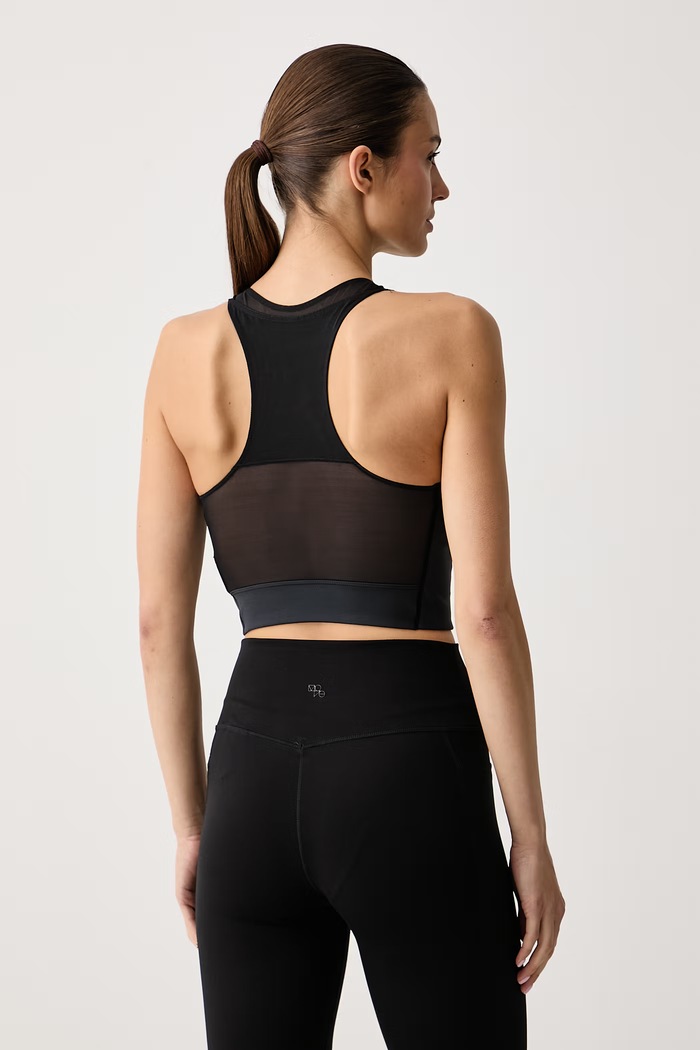 Oblečenie New Balance Tréningový top dámsky WT61P7F8BK čierna
