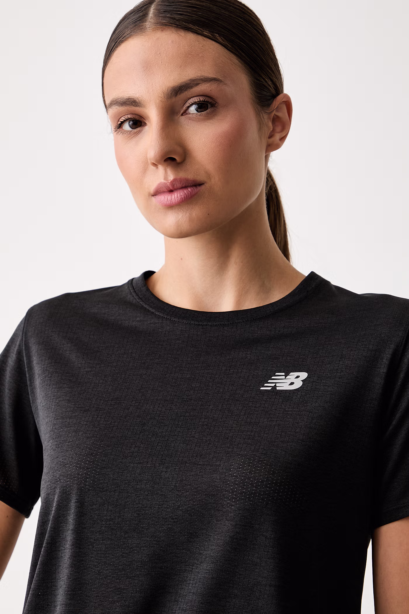 New Balance športna kratka majica ženska črna WT41253BKH