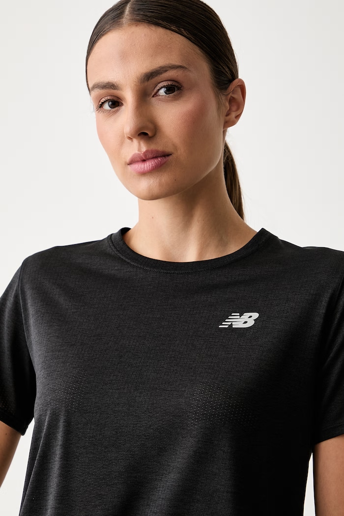 New Balance športna kratka majica ženska črna WT41253BKH