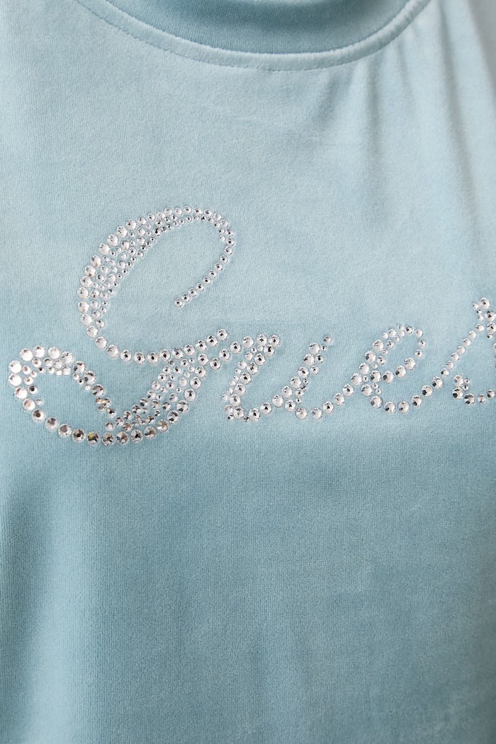 Tričko dámske AMALIA Guess V6BI10.K6306 modrá