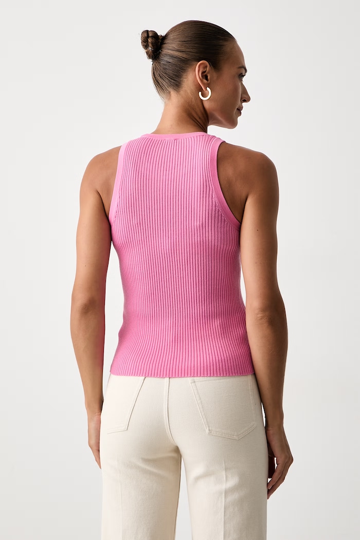 Odzież Pinko top swetrowy damski z wełną 107321.A18M różowy