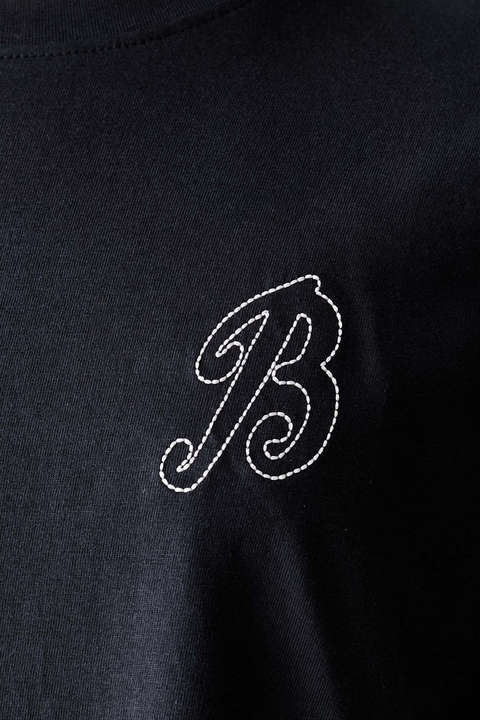 Barbour tricou pentru femei din bumbac cu elastan Rosalie LTS0730 bleumarin
