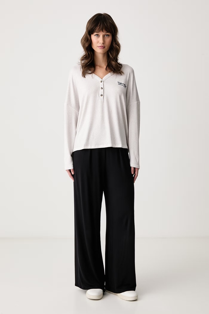 women'secret Longsleeve damski 3274544 szary AW26
