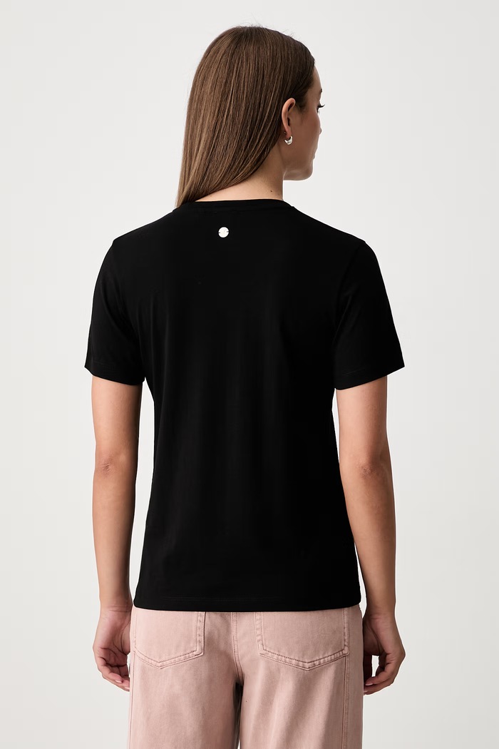 Odzież Joop! T-shirt damski bawełniany 30106394 czarny