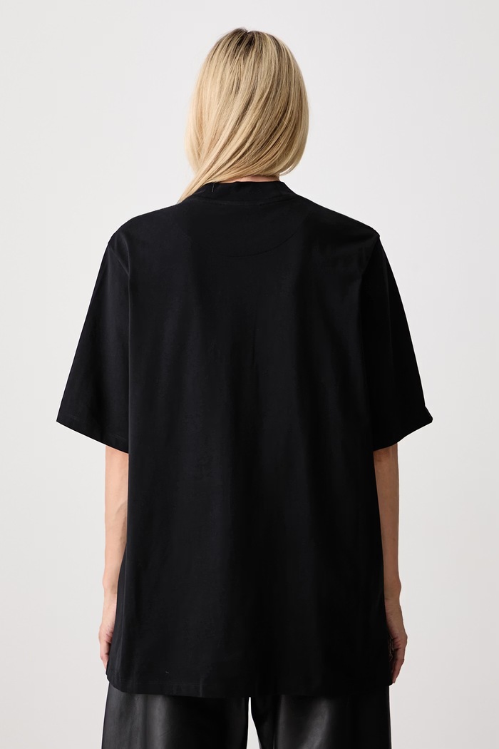 Clothing The Attico t-shirt cotton Women's 261WCT00360JJJ025AA black