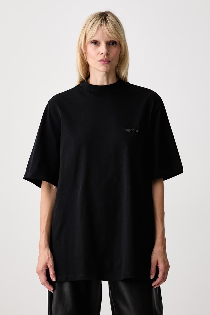 The Attico t-shirt cotton Women's 261WCT00360JJJ025AA black