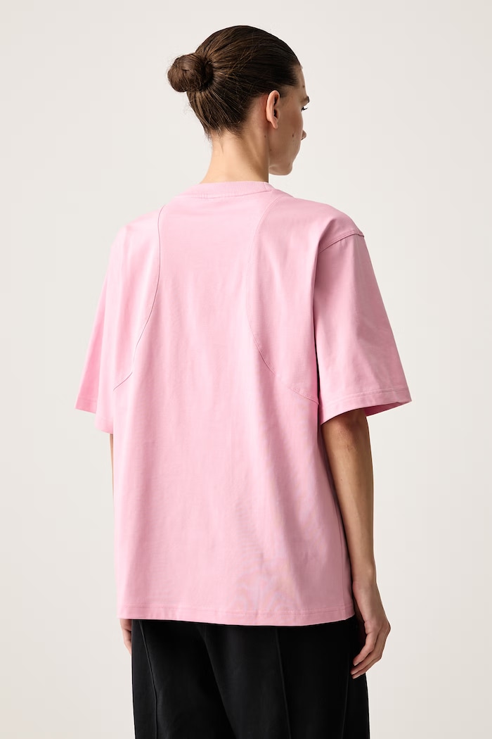 Odjeća adidas by Stella McCartney Majica za žene od pamuka KR4507 roza