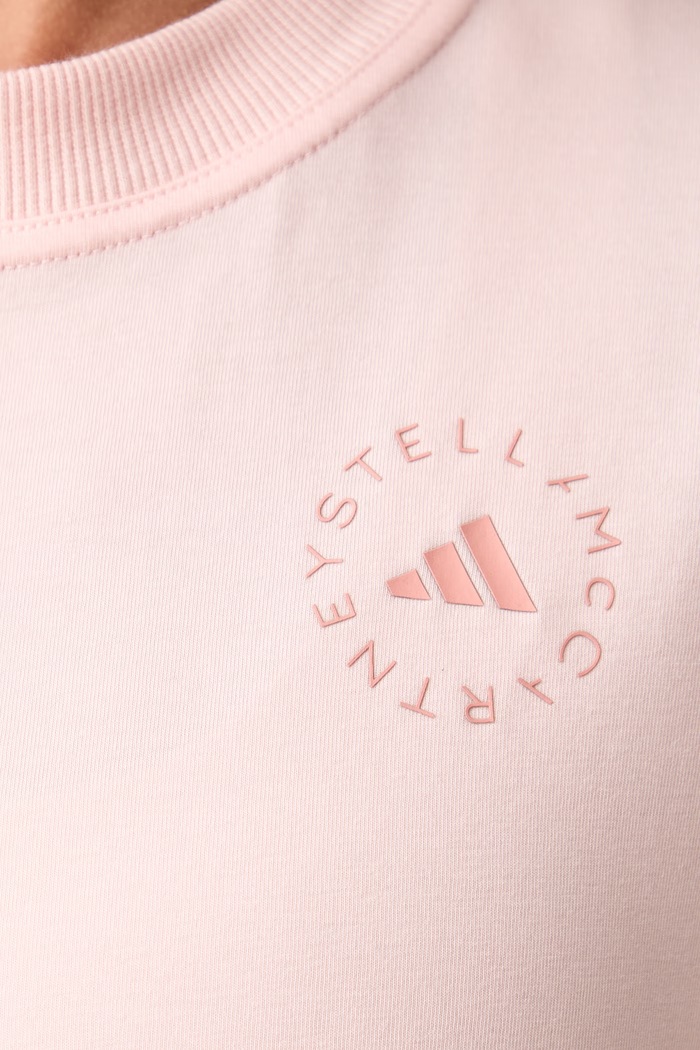 adidas by Stella McCartney T-shirt treningowy damski KY8337 różowy